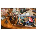 Office supplies, pens, pencils, notepads,