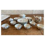 Childrenï¿½s tea set marked Japan