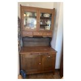 Vintage Wood Hutch