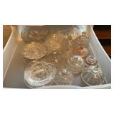 Glass lids and dishes