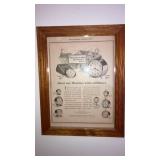 Advertisement for Western clock company. Posted