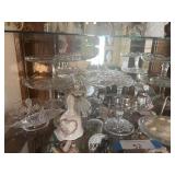 Vintage Miniature glass cake plates