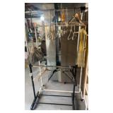 Hang up racks and shelving units