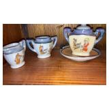 Assortment of glassware