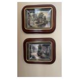 (2) Thomas Kincaidï¿½s hometown memories plate with