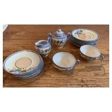 Childrenï¿½s tea set. Marked Japan