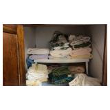 Clean towels and bed  linens