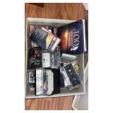 Cassette tapes and CDs