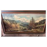 Vintage painting by Robert wood