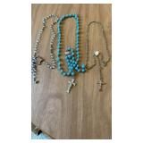 Three rosaries