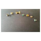 Lot of (8) Rings, menï¿½s ring is missing the l