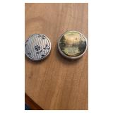 Blue nose, lanchere and round compact only marked