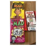 Comic books, including mad look at old movies the