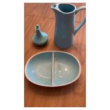 Harkerran serving dish and pockets pitcher not