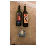 Elvis wine bottles, including jailhouse rock 50th