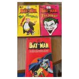 Batman comic books, including Batman versus