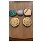 What a wanted five Avon compact, including oval