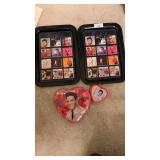 Elvis Presley memorabilia platter and candy