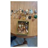 Large lot of smaller perfume bottles some are