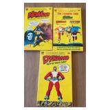 Comic books, including no man, the terrific trio
