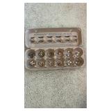 12 sets of snap on earrings