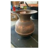 Copper Spitoon. All famous Havana cigars.