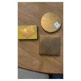 Rectangle with gold coins on face no mark tussy