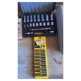 Stanley half inch Drive socket set and Pittsburgh