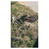 Two air hoses and Graco Magnum LTS 15 paint