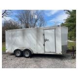 2015 Enclosed Trailer 7 x 16