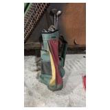 Golf club set with bag