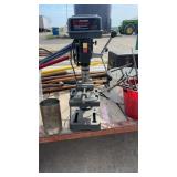 8 inch drill press craftsman with vice