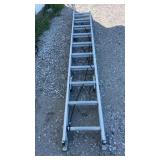 20 ft Aluminum extension ladder
