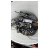 Assortment of drill, sanders and air powered