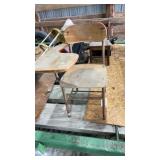 Antique school chair