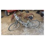 2 ladies bikes, giant Cypress, L X, and a