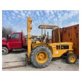 John Deere 480 Forklift, DSL, 2 WD