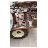 Two jackstands and weight