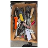 Assortment of handles, including file, stud,