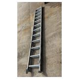 Werner 24 foot extendable ladder aluminum