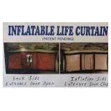 Inflatable Life Curtain with Door