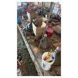 Two copper ground rods