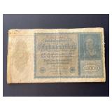 Rare Germany, $10,000 Mark Reichs 1922 bank note