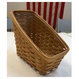 Longaberger Catalog Basket with protector. 2004.