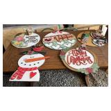 (5) holiday decorations