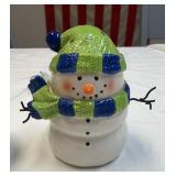 (2) Scentsy Snowman Warmers "Frosty Glow" and