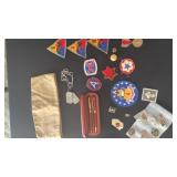 Large lot of military items, including army