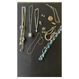 Large lot of costume jewelry