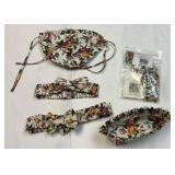 Longaberger Splendor pattern (2) small garters,