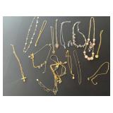 Large lot of costume jewelry